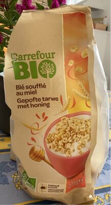 Blé souffle au miel front packaging