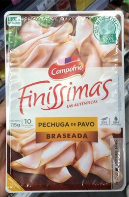 Pechuga de pavo braseada