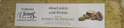 Turrón blando de pistacho
