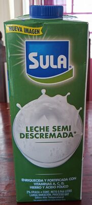Leche semi descremada