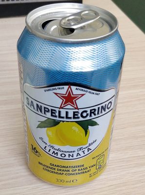 San Pellegrino Limonata front packaging
