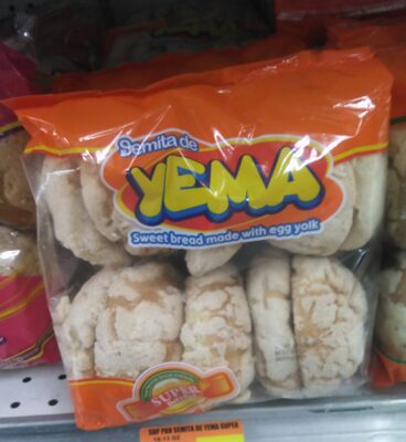 Yema Sweet Bread front packaging
