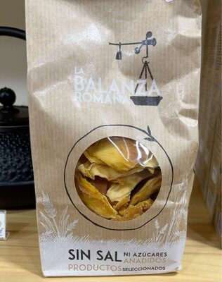 Mango desecado natural front packaging