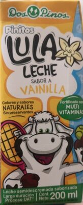 Lula sabor vainilla front packaging