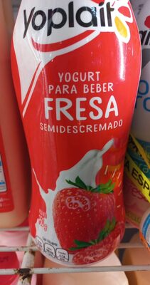 Yogurt yoplait líquido fresa 750g