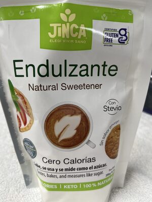 Endulzante Cero Calorías front packaging