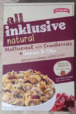 Multicereal with Cranberries