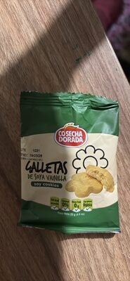 Galletas de soya y vainilla