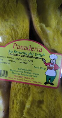 Tostada con mantequilla