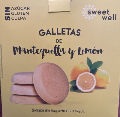 Sweet Well Butter And Lemon Cookie