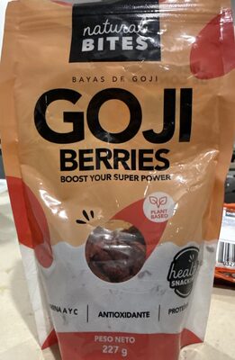 Goji Berries front packaging