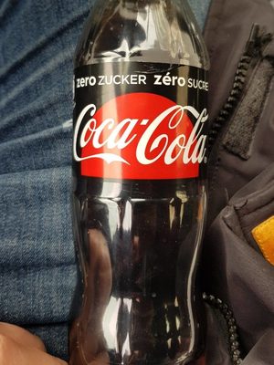 Coca Zéro front packaging