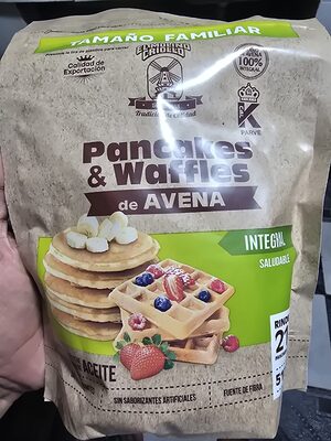 Pancakes & Waffles De Avena