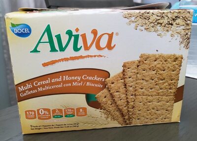 Multicereal and Honey Crackers