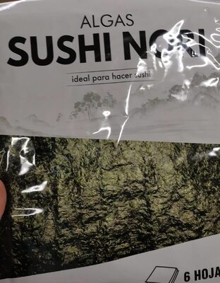 Algas sushi nori