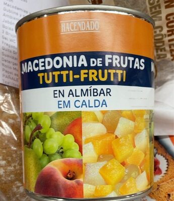 Macedonia de frutas