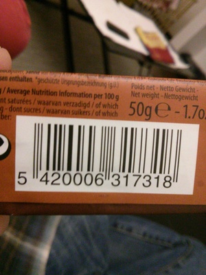 Bâton milk 30% salted caramel