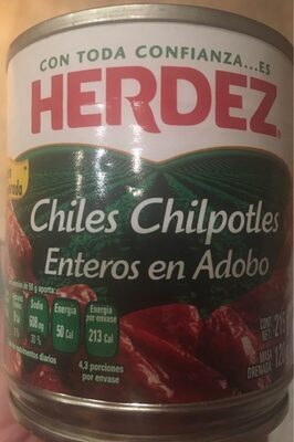 Chiles Chilpotles Enteros en Adobo