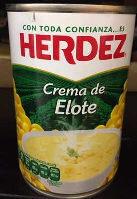 Crema de elote Herdez