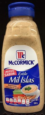 Mayonesa mil islas Mc Cormick