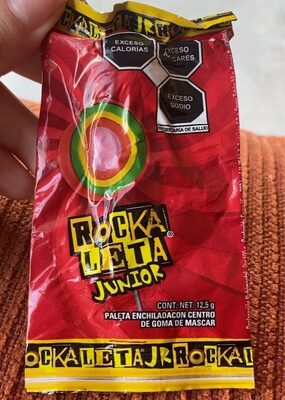 Paleta Sonric´s Rockaleta Junior enchilada