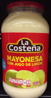 Mayonesa con jugo de limón, La Costeña