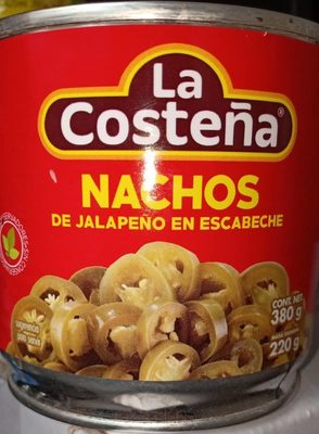 Nachos de jalapeno en escabeche