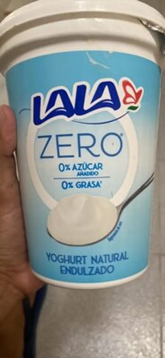Yoghurt Natural Endulzado Zero front packaging