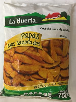 Papas Ajos Sazonados La Huerta