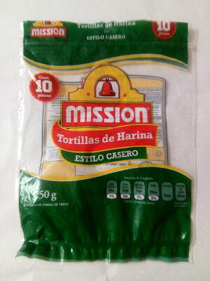 Tortillas de Harina front packaging