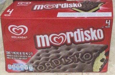 Mordisko front packaging