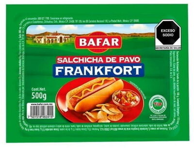 Salchicha De Pavo Frankfort