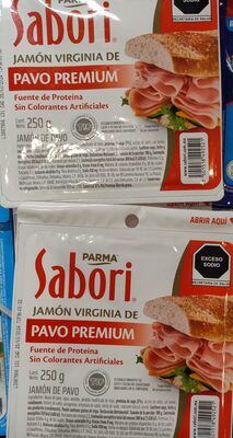 Jamón Virginia de pavo