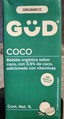 Lait coco front packaging