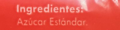 AZUCAR ESTANDAR ingredients label