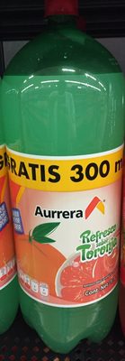 Refresco sabor toronja Aurrerá