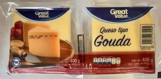 QUESO GOUDA nutrition facts table