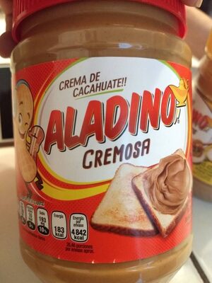 Crema de cacahuate Aladino cremosa