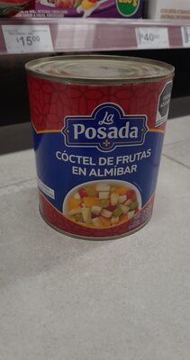 Cóctel de frutas en almíbar