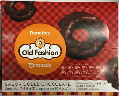 Donettes Old Fashion Sabor chocolate
