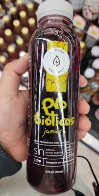 Agua probiótica de Jamaica