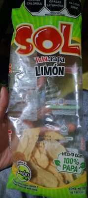Papas Sol Tubi-papa Limón