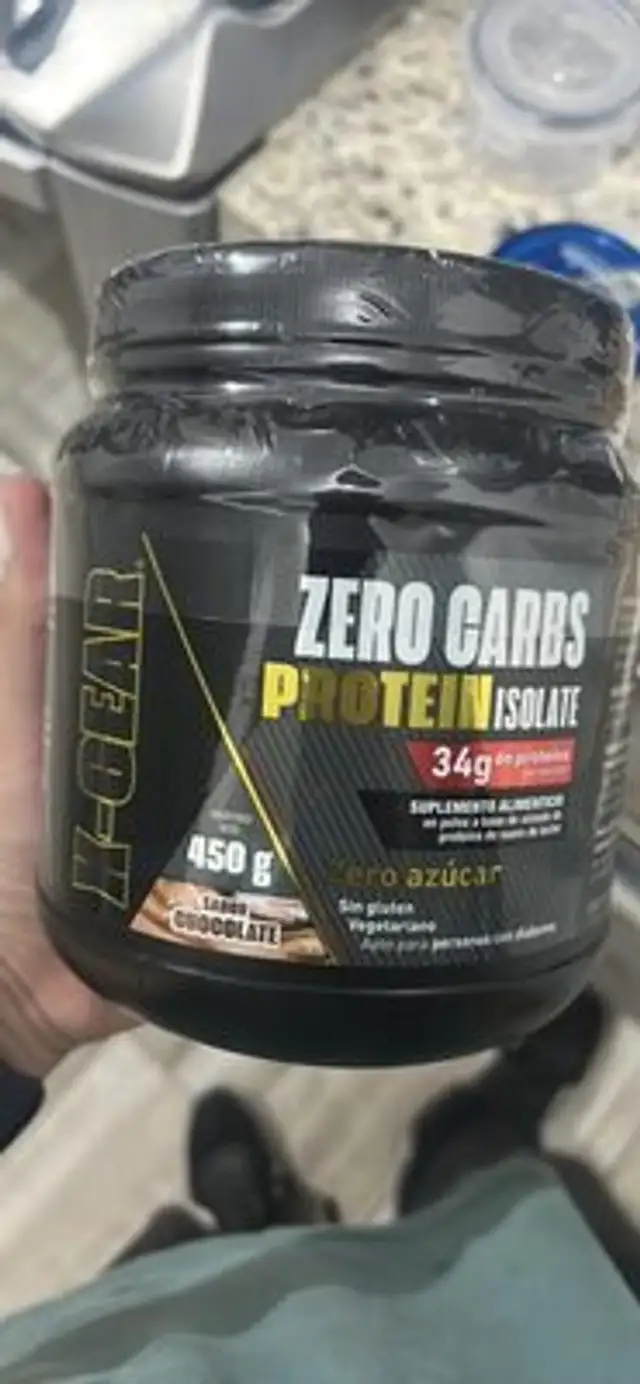 Zero Carbs Protein Isolate front packaging