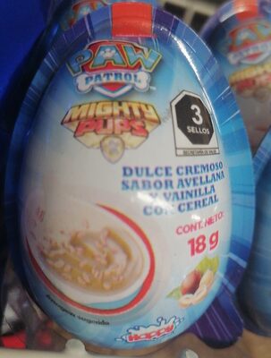 huevo plástico paw patrol