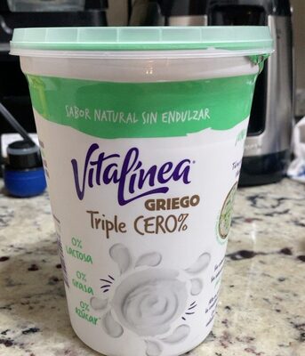 Griego triple cero front packaging