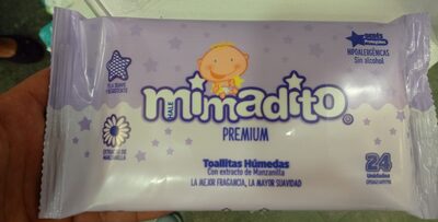 Toallas húmedas manzanilla premium