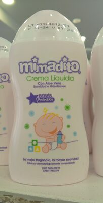 Crema líquida con áloe vera