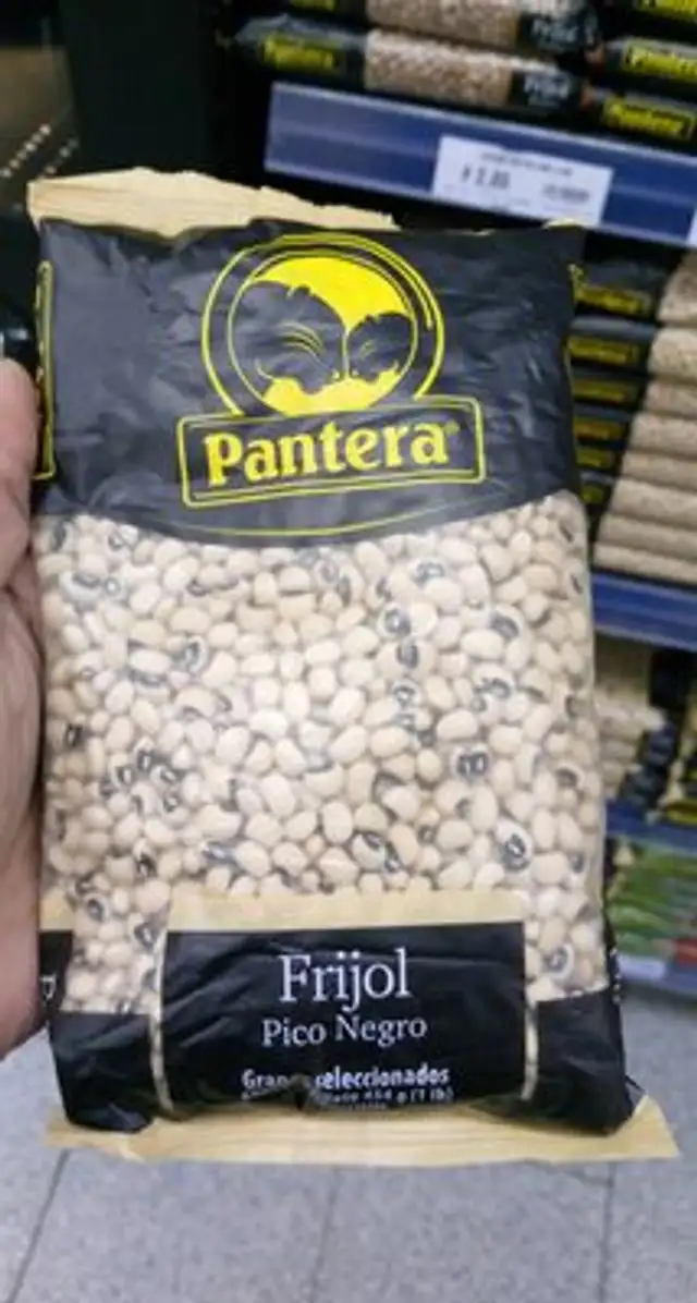 Frijol pico negro front packaging