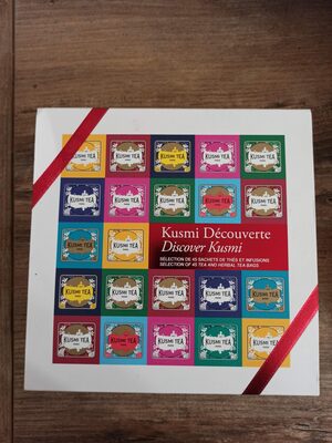 Kusmi découverte front packaging