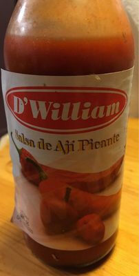 Salsa de aji picante front packaging